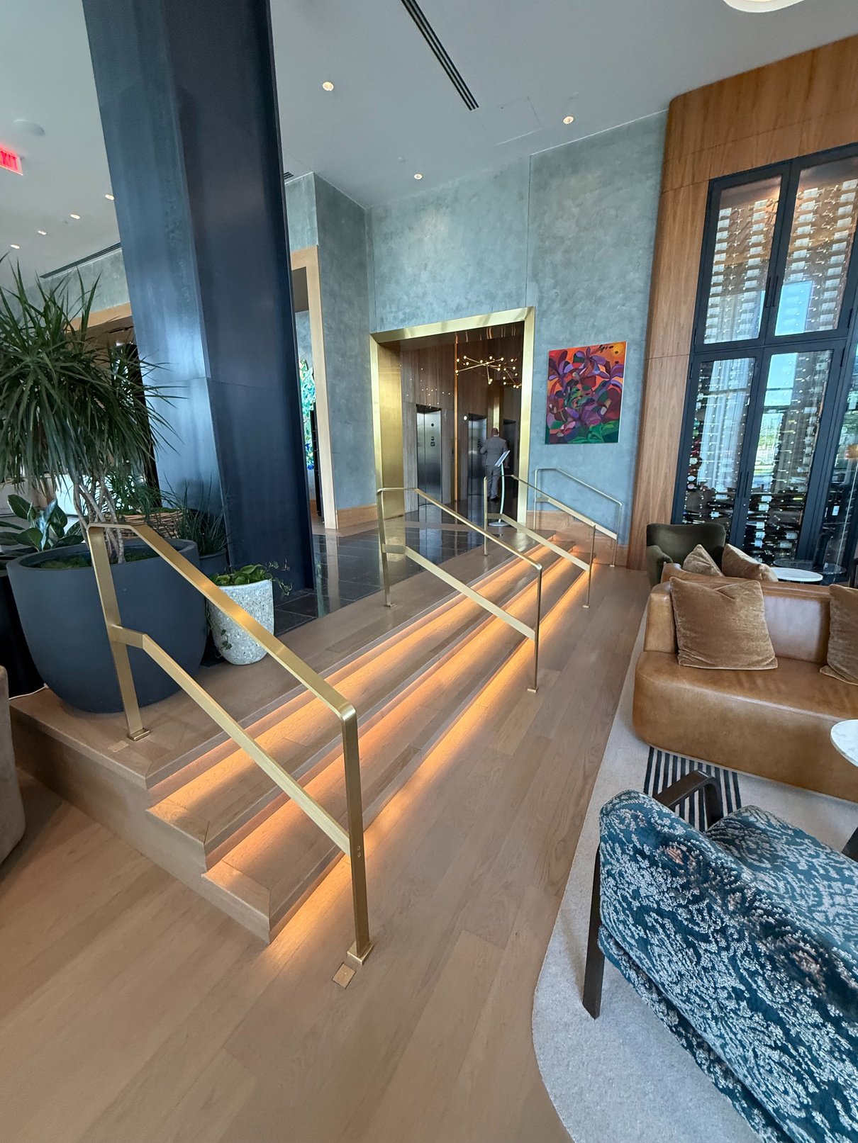 Brass Handrails